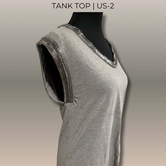 AllSaints Minimalist Tank | US 2 | Never Worn - Picture 3 of 4